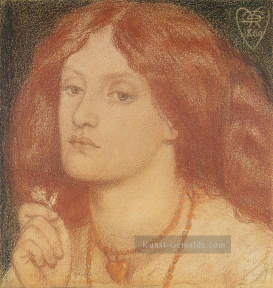 Regina Cordium oder Die Königin der Herzen Präraffaeliten Bruderschaft Dante Gabriel Rossetti Ölgemälde